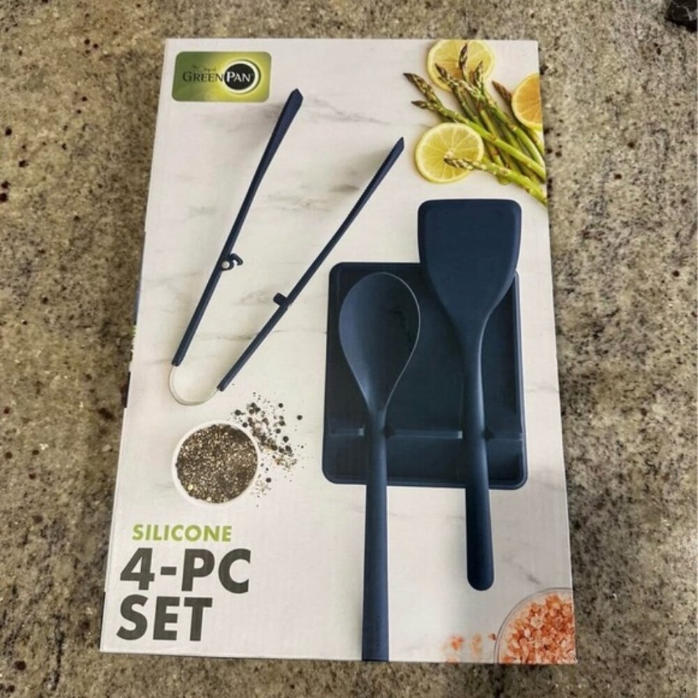 GreenPan silicone cooking utensils set
